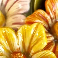 枯れない陶器フラワー