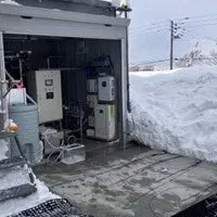 雪発電実験開始