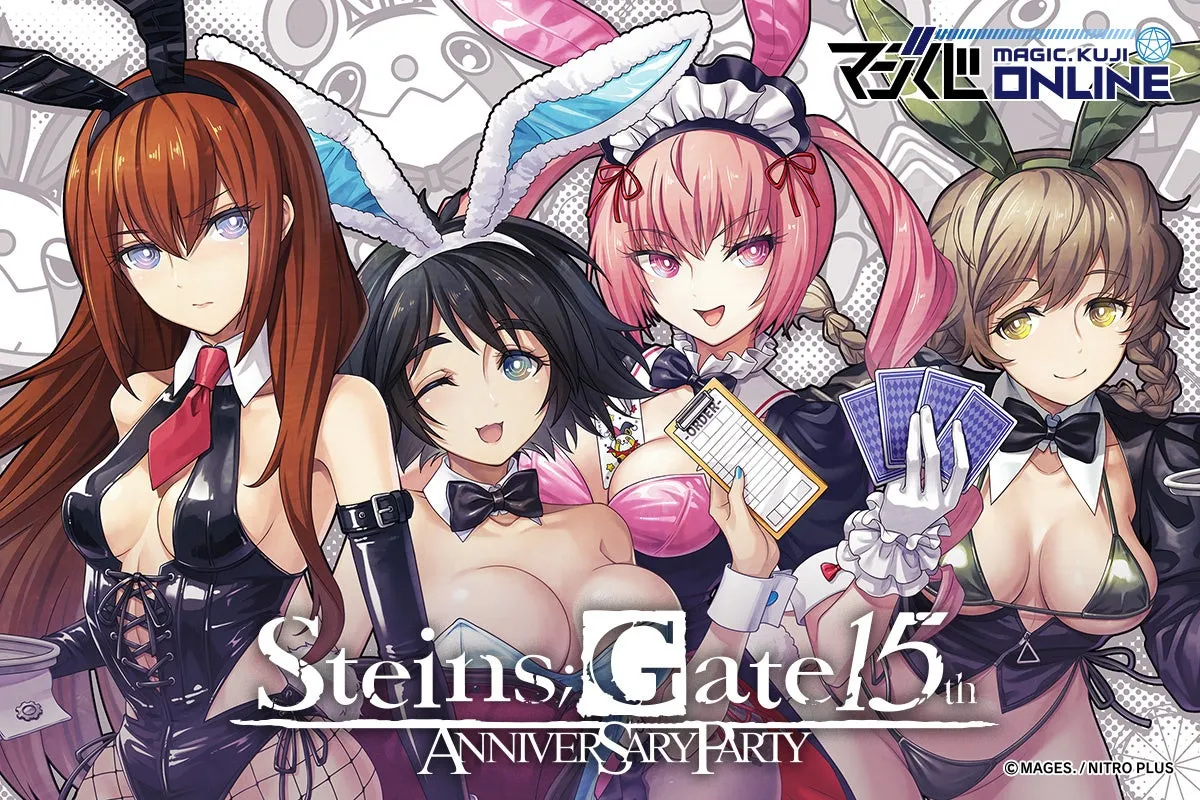 シュタインズゲート　steins;gate フェイリス　バニー　缶バッジ　② シュタインズゲート 【 フェイリス 】2点 くじクリフ缶バッジ