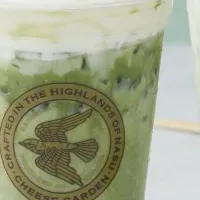 新緑の抹茶ドリンク