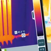 スマホでサーモグラフィ