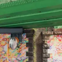 ロッカク壁画公開