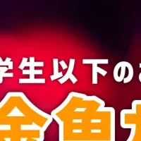 家族で金魚鑑賞！