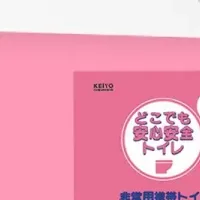 ポケットサイズの非常用トイレ