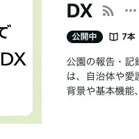 公園管理アプリによる管理効率化