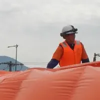 水防演習に参加