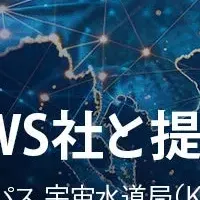 宇宙データで水道管理
