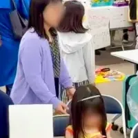 盛況のキッズマーケット