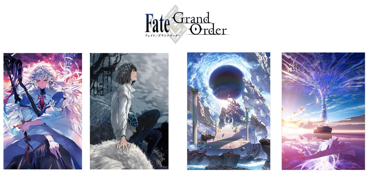 FGO Fate Grand Order　最終再臨画集　Ⅰ&Ⅱ　※Ⅱのみ開封済 Fate/Grand Order』の新作画集「最終再臨画集」I・IIが、8月下旬