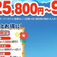 沖縄リゾートで夏休み