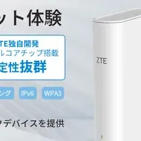ZTEが新ルーター登場