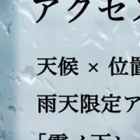 雨の日に寄り添うアプリ