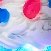 ミャクミャクとパフェ作り