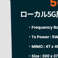 新たな5G基地局の魅力