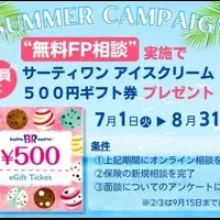保険相談でアイス