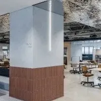 朝日新聞の新オフィス