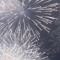 日帰り温泉花火