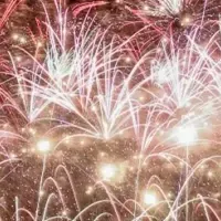 夏の夜空の花火
