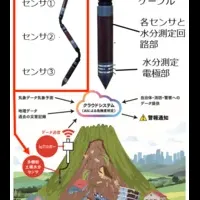土砂災害の早期検知