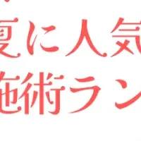 夏の美容施術TOP5