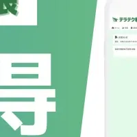 『テラテク帳』特許取得