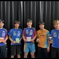 全農が支える卓球