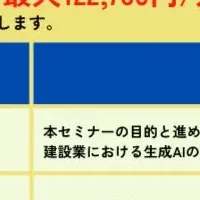 建設業界のAI活用セミナー