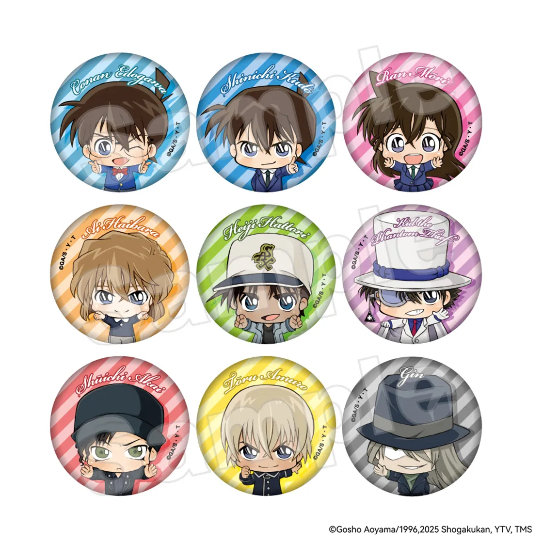 名探偵コナン　まとめ売り　アニメグッズ　キャラクターグッズ 江戸川コナンや赤井秀一たちのアクリルストラップとマルチケース