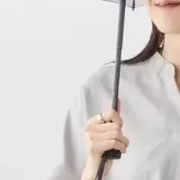 コウテイペンギン傘登場