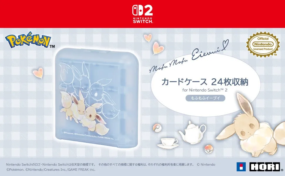 もふもふイーブイデザインのカードケースがNintendo Switch™ 2に