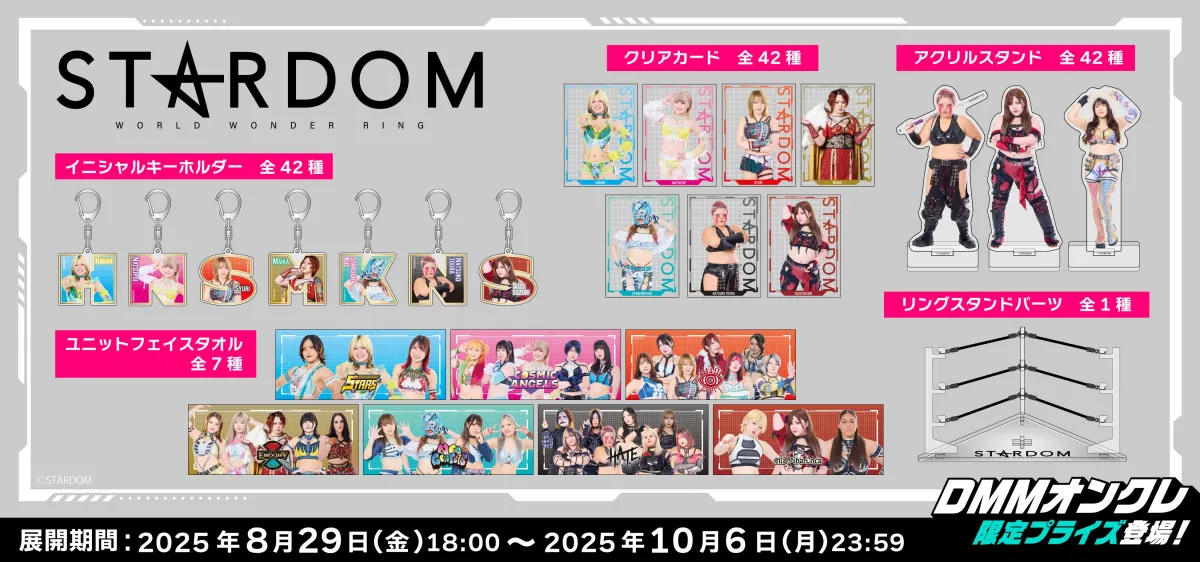 STARDOM DMMオンクレ限定完全受注生産品 　玖麗さやか　アクリルスタンド STARDOM DMMオンクレ限定完全受注生産品 玖麗さやか アクリル