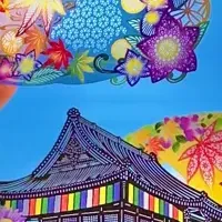 秋の切り絵御朱印