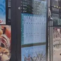 スマートバス停広告