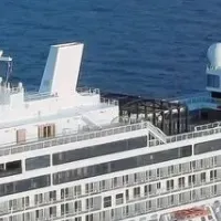 豪華客船で日本酒提供