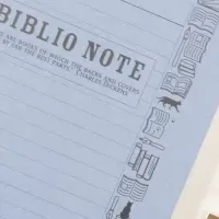 BIBLIO NOTE 横罫登場！