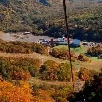 紅葉と空中散歩