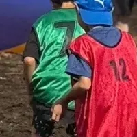 泥まみれのサッカー体験