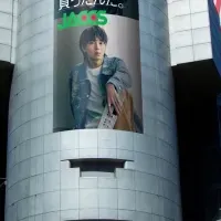 渋谷でジャックスのCM