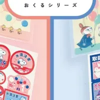 スヌーピーとムーミンの新商品
