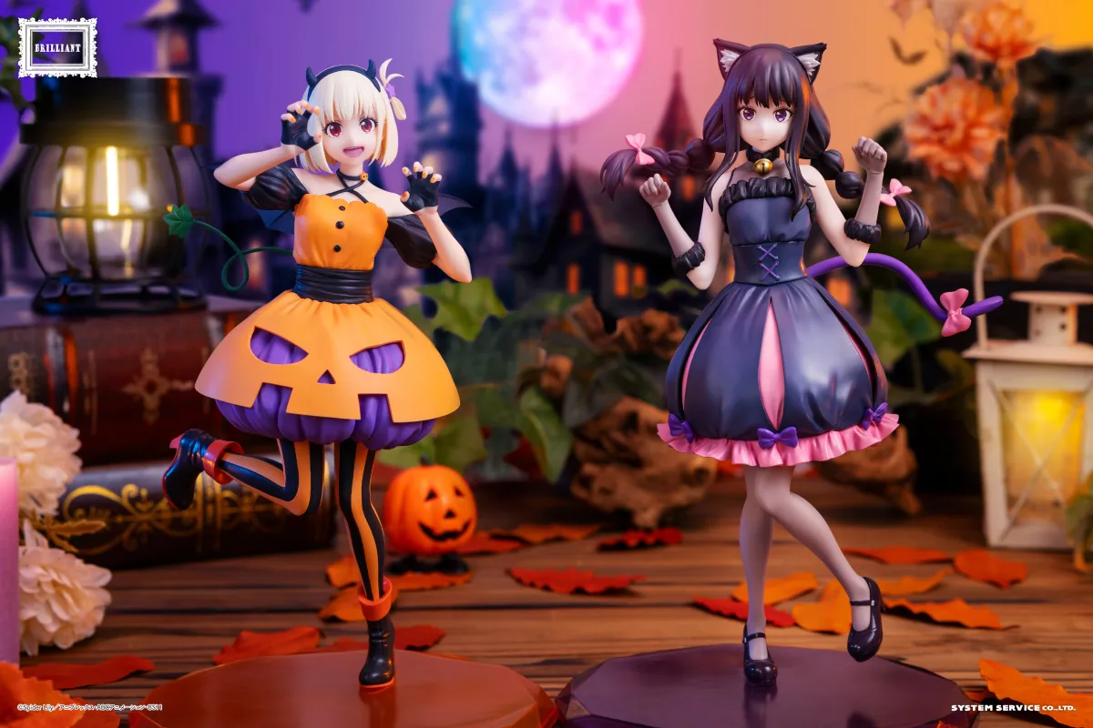 プライズフィギュア『リコリス・リコイル』のハロウィンVersion