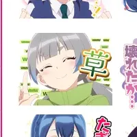 「ばっどがーる」スタンプ登場
