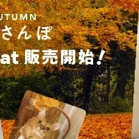 秋の猫トレカ販売