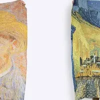 ゴッホのアートブランケット