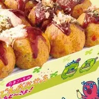 たこ焼き×たまごっちのコラボ