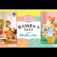 柴犬図書カード登場
