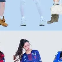 モデルとJリーグのコラボ