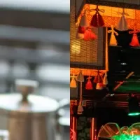 秋のパフェとアート