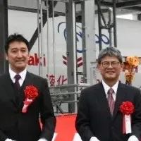 舶用水素エンジンの陸上運転