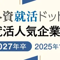 2027年卒 人気企業