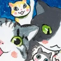 夜廻り猫カレンダー2026